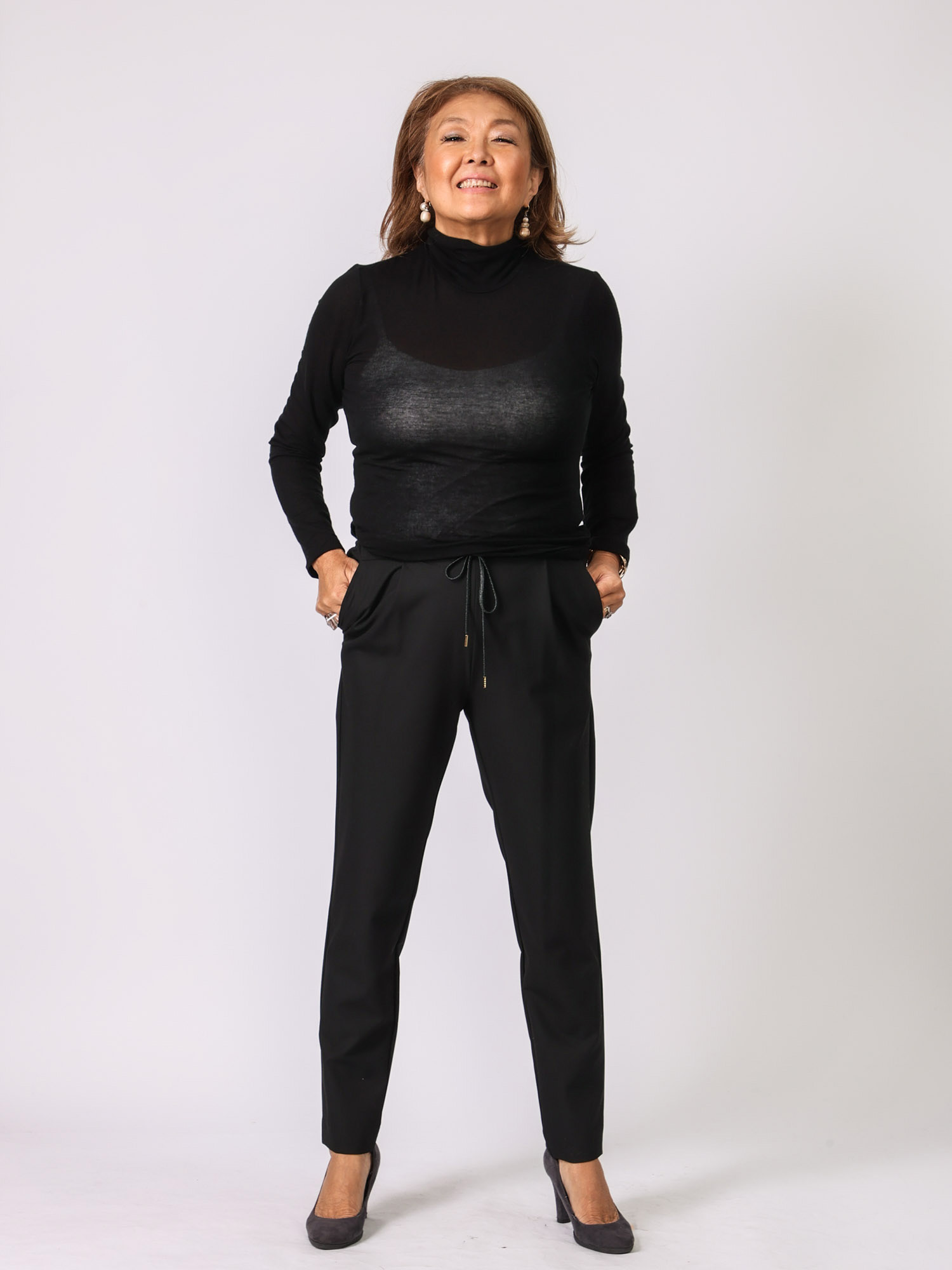 BEATRICE(シアーハイネックトップス)