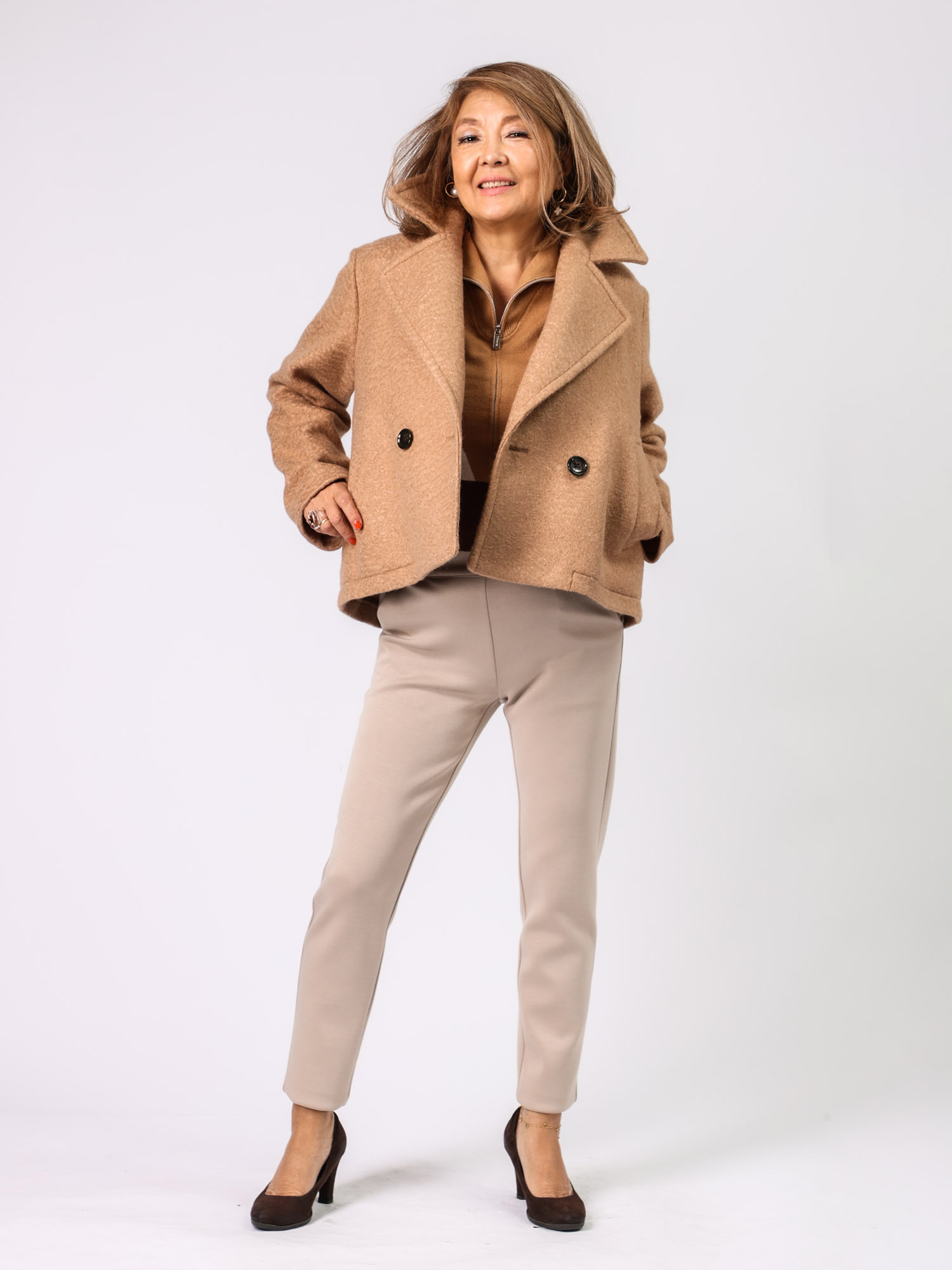 BEATRICE(ビッグカラーショートブルゾン)