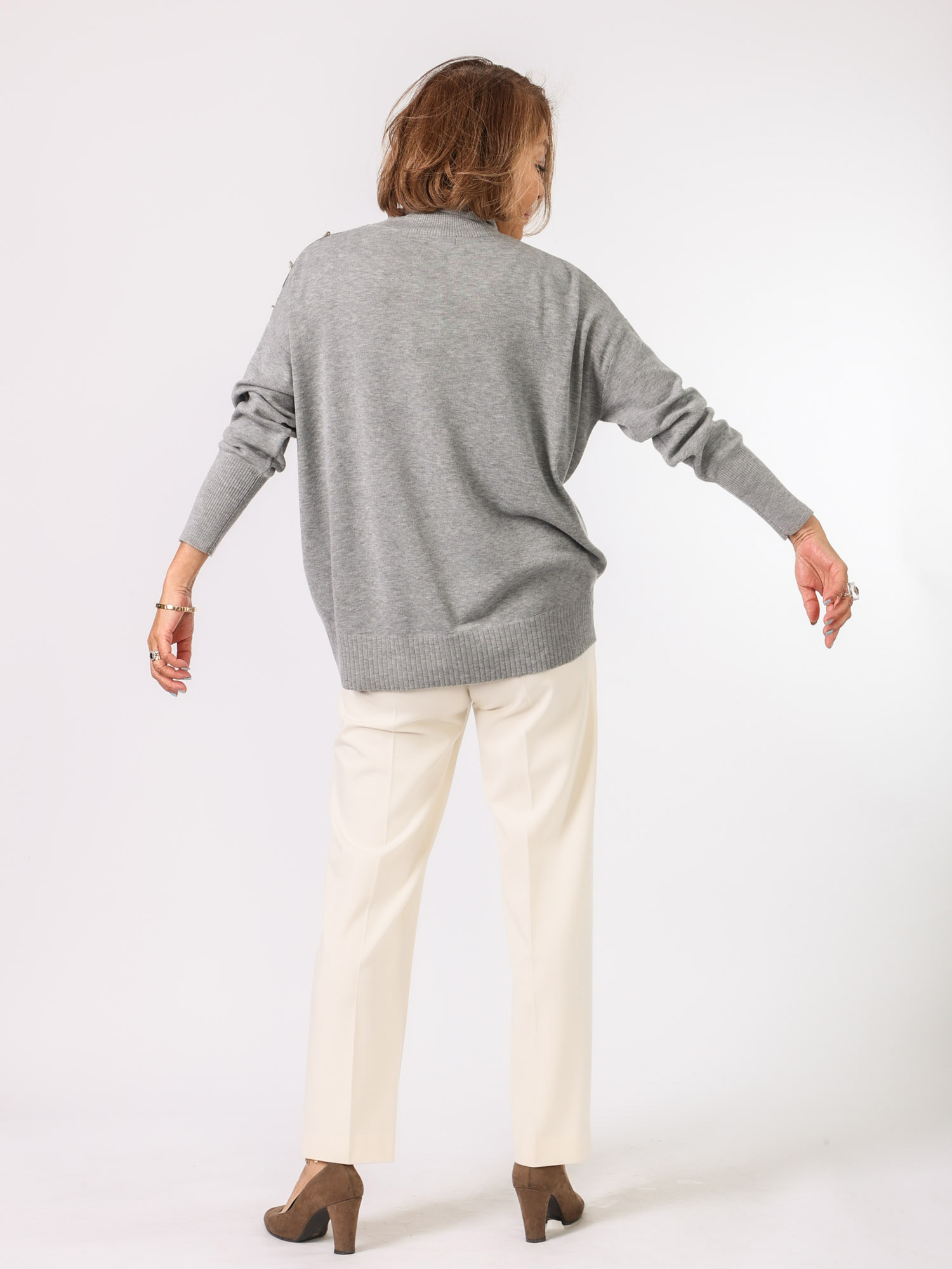 BRAHMIN(ラインテープ使いセーター）