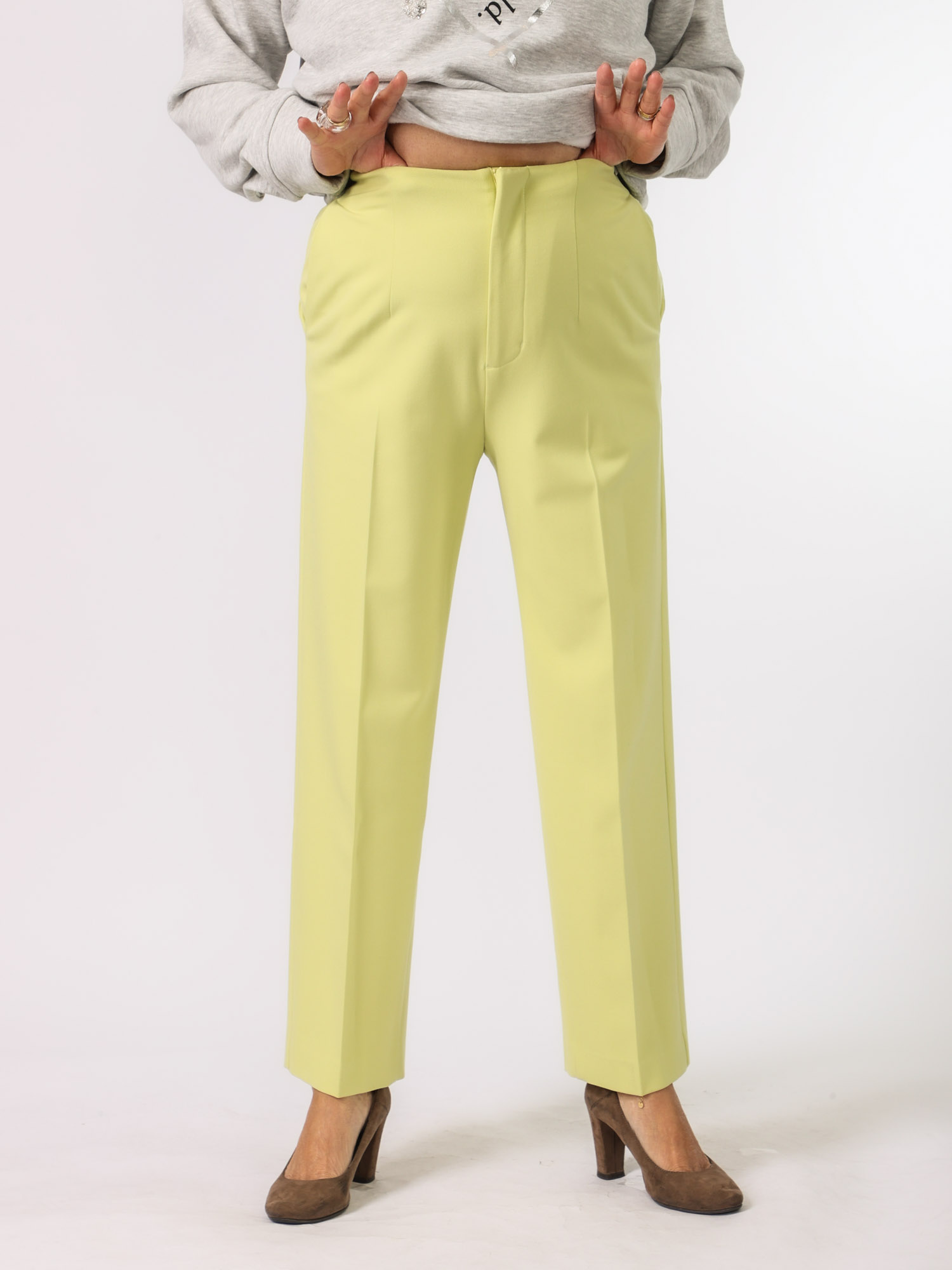 BRAHMIN(裏起毛テーパードパンツ）