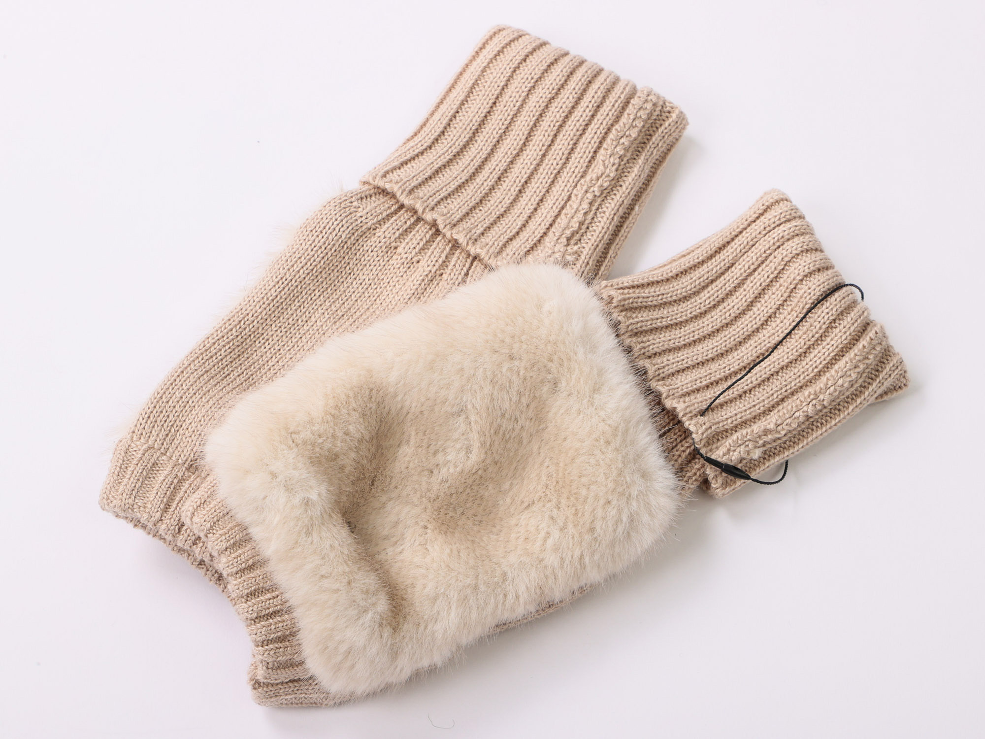 BRAHMIN(ミンク調手首ファー）